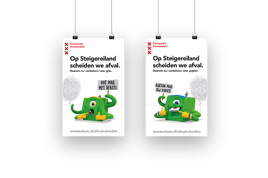 posters campagne Gemeente Amsterdam posters campagne Gemeente Amsterdam